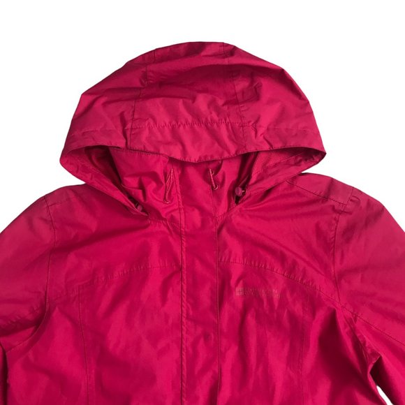 Mountain Warehouse Cambridge Waterproof Jacket Pink Size 14 Rain Coat Anorak - Picture 2 of 11